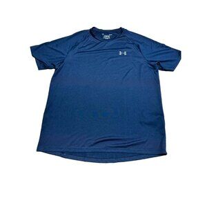 Under Armour The Tech Tee Blue Shirt Size Large